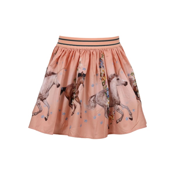Brenda horse-print skirt