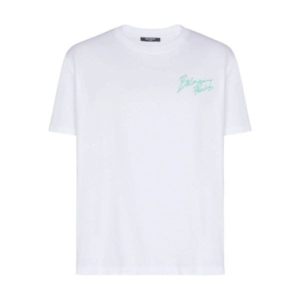 brush logo-print T-shirt