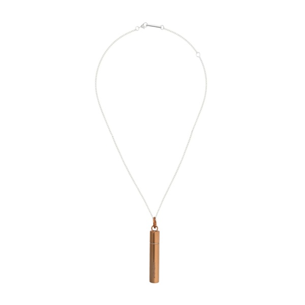 bullet pendant necklace