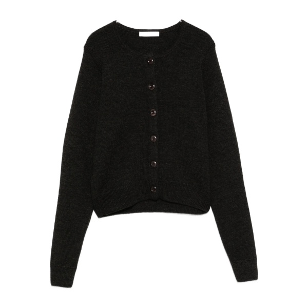 button-front cardigan