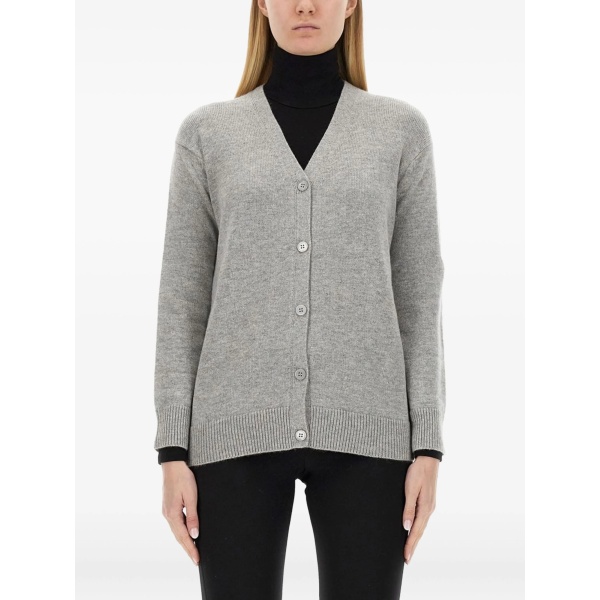 buttoned cardigan