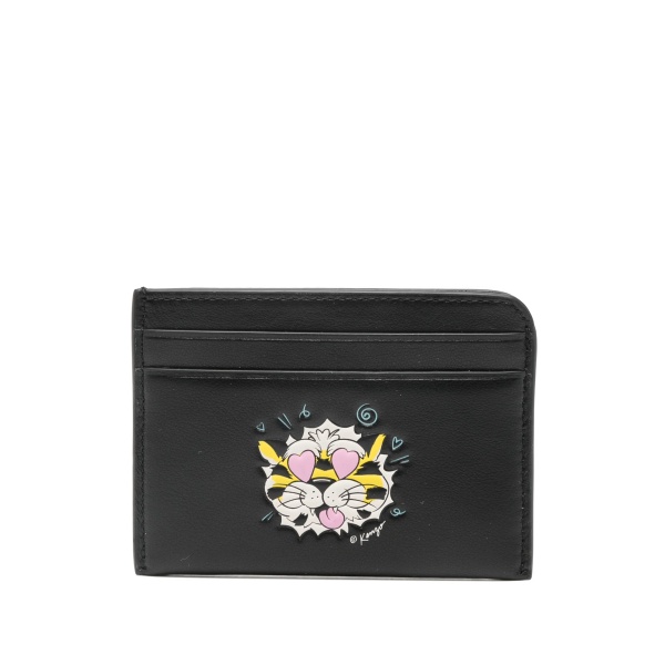 cartoon-print cardholder
