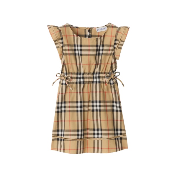 check cotton dress