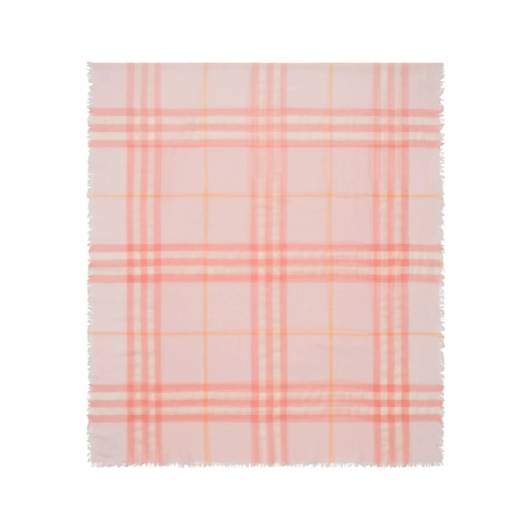 checked wool scarf
