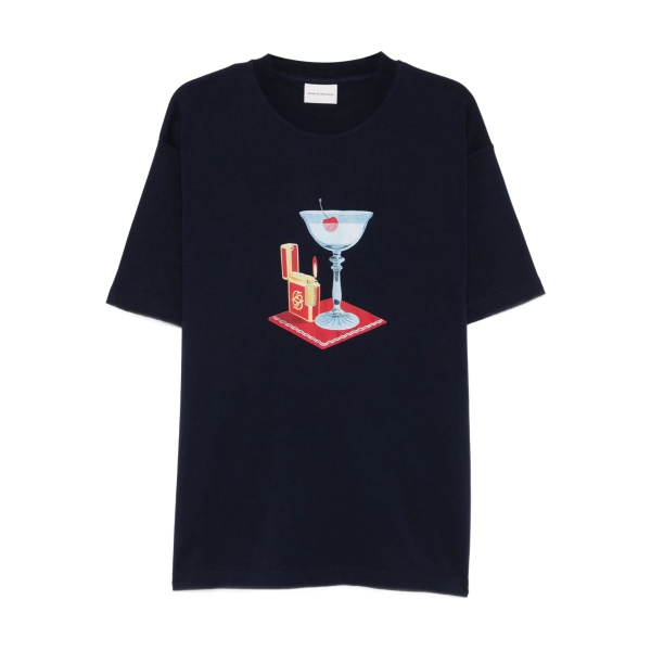 cocktail graphic-print T-shirt