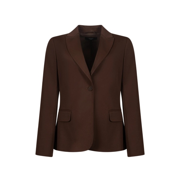 collared single-breasted jacket