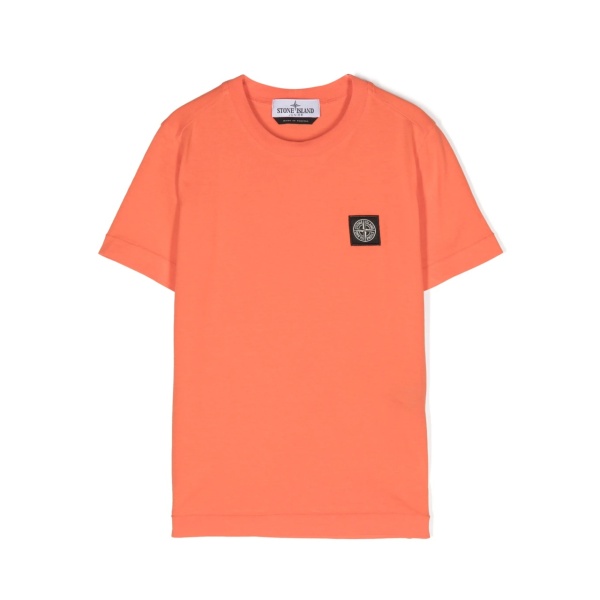Compass-appliqué cotton T-shirt