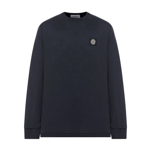compass-patch long-sleeve t-shirt