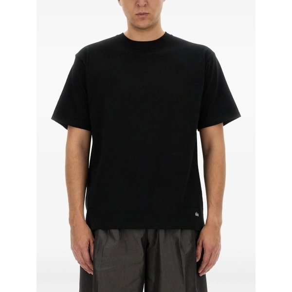 crew-neck cotton T-shirt