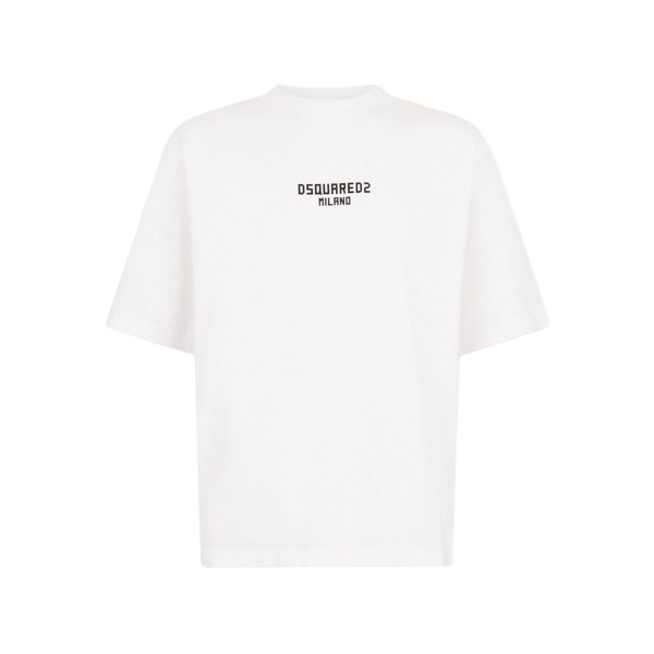 crew-neck short-sleeve T-shirt