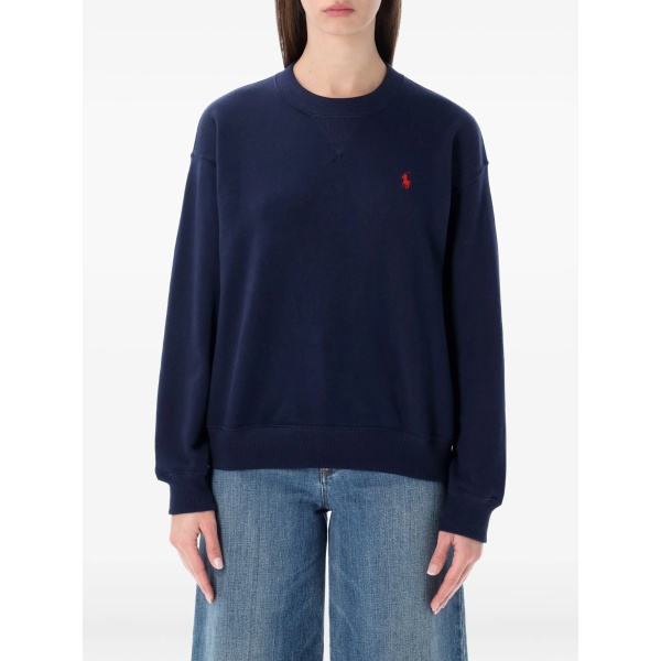 crew-neck sweatshirt