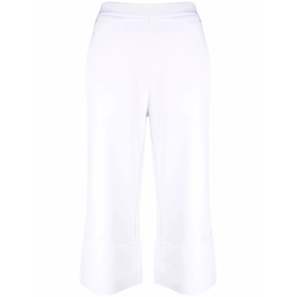 cropped kick-flare trousers