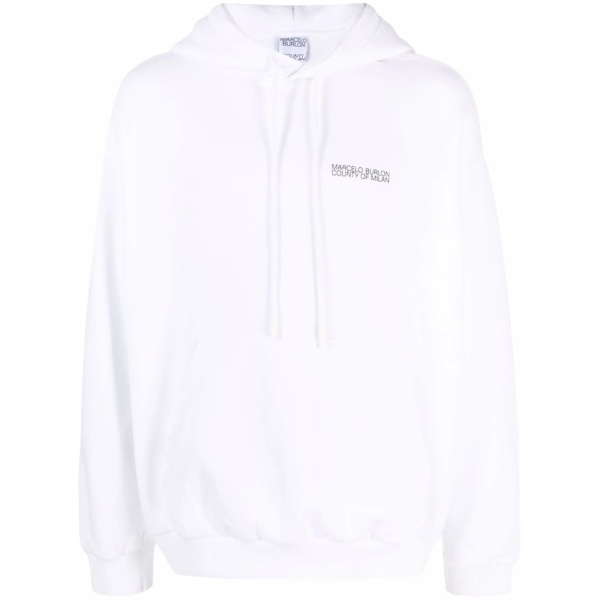 Cross-motif hoodie