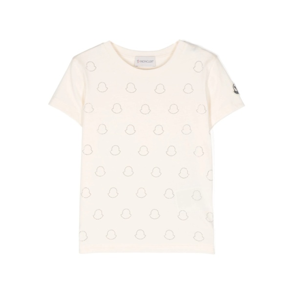 crystal-logo cotton T-shirt