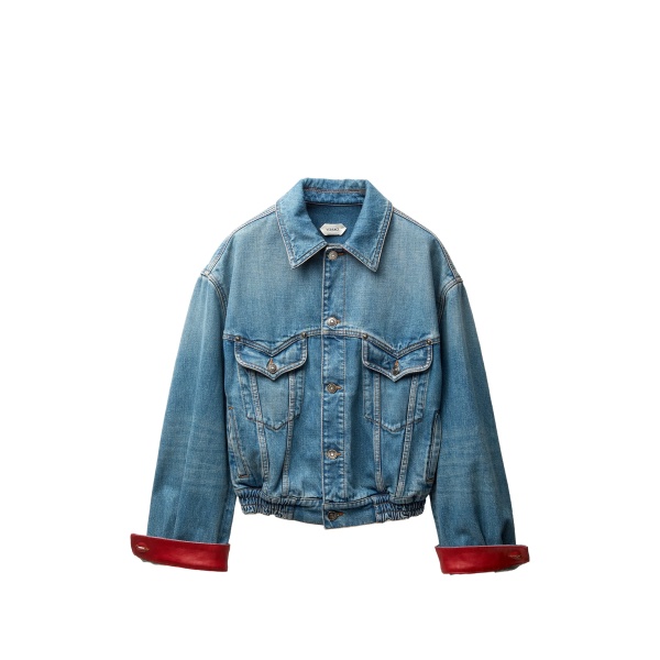 cuff collared jacket