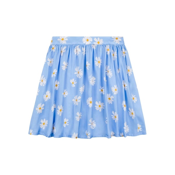 daisy-print skirt