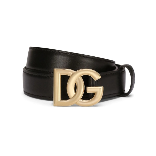 DG-logo leather belt