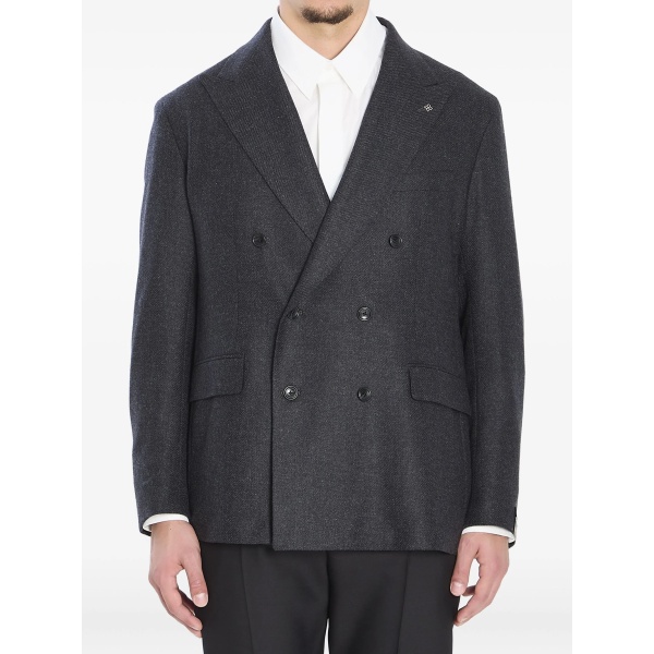 double-breasted blazer