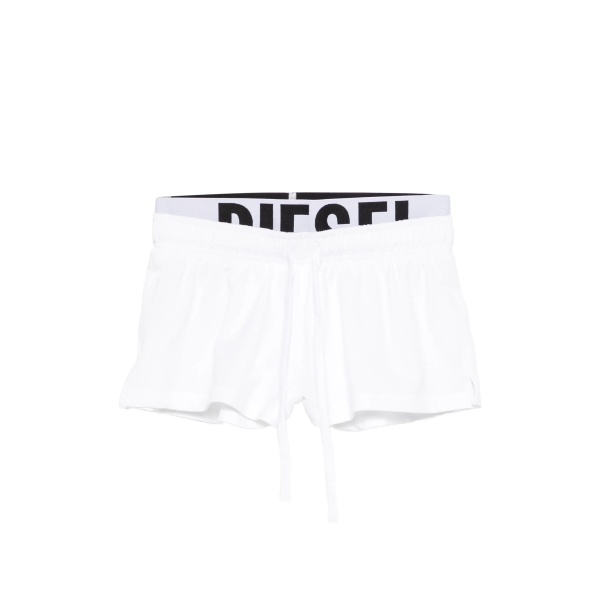 drawstring logo shorts