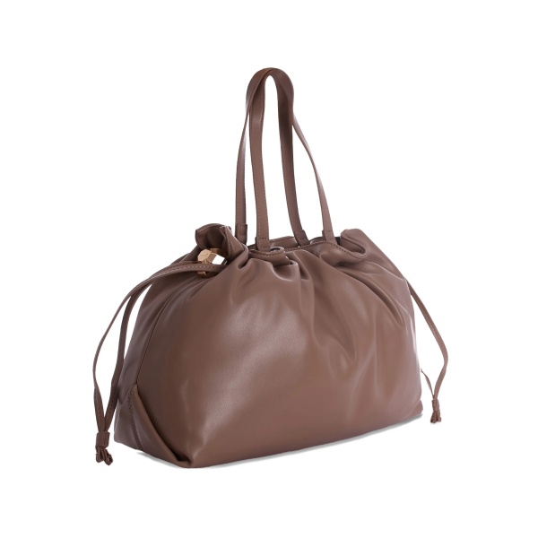 drawstring shoulder bag