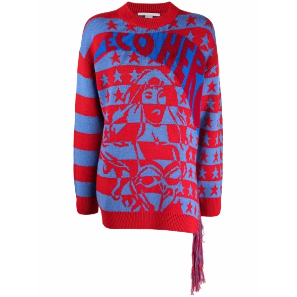 Eco Hero intarsia jumper