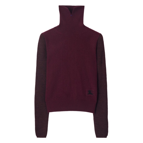 EKD-patch roll-neck sweater