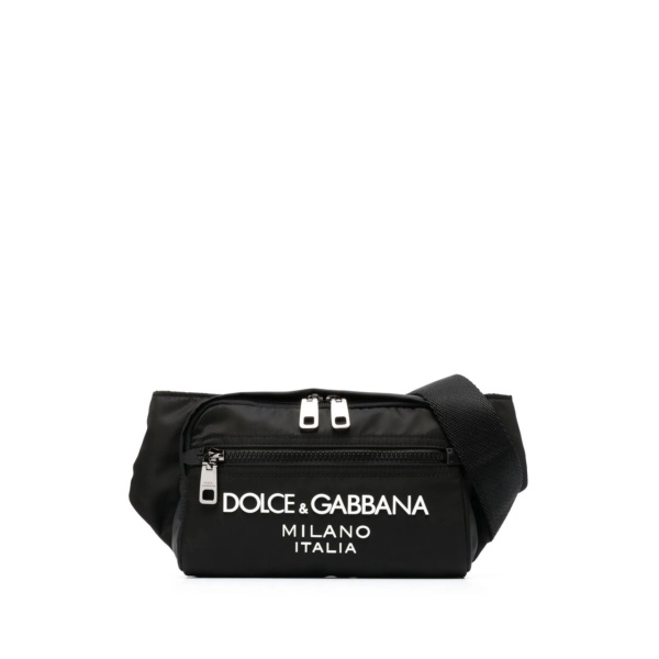 embossed-logo belt bag