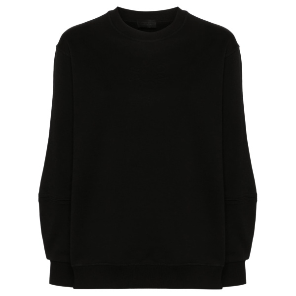 embossed-logo cotton sweatshirt