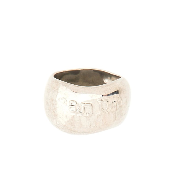 embossed-logo ring