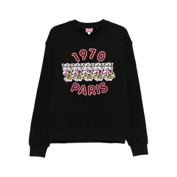 embroidered graphic sweatshirt