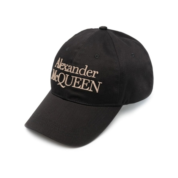 embroidered-logo cotton cap