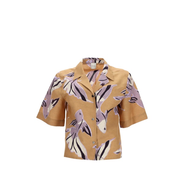 fish print shirt