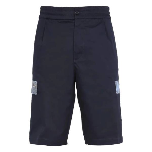 flap-pocket shorts