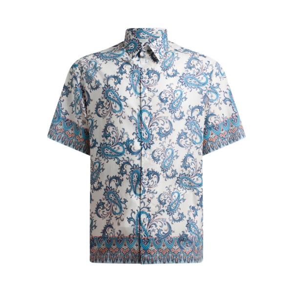 floral paisley cotton shirt