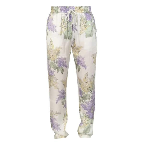 floral-print straight-leg trousers