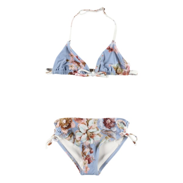 floral triangle bikini