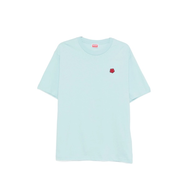 flower-patch T-shirt
