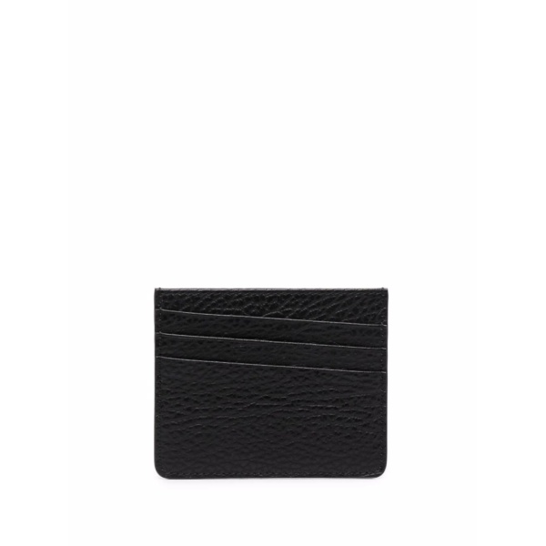 four-stitch leather card holder