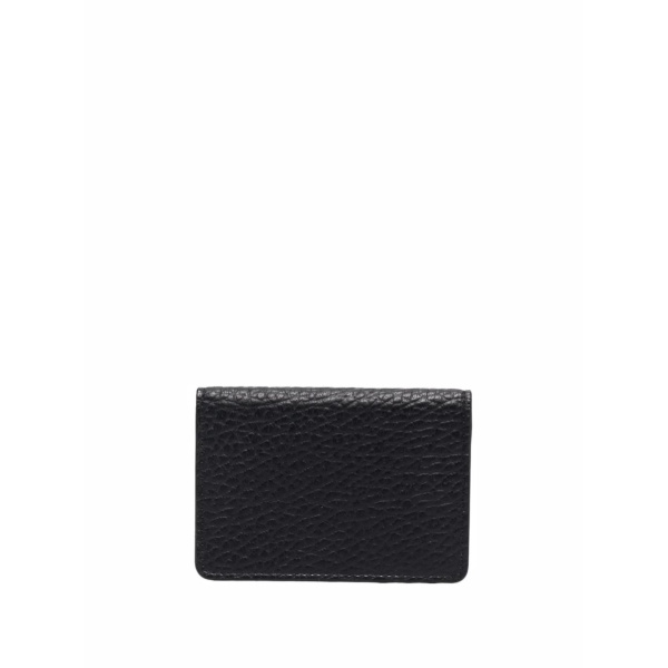 four-stitch leather card holder
