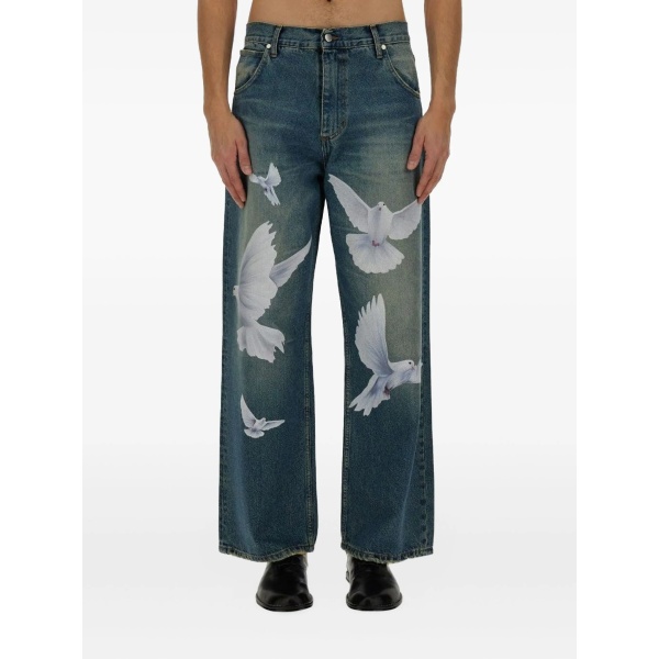 Freedom Doves straight-leg jeans
