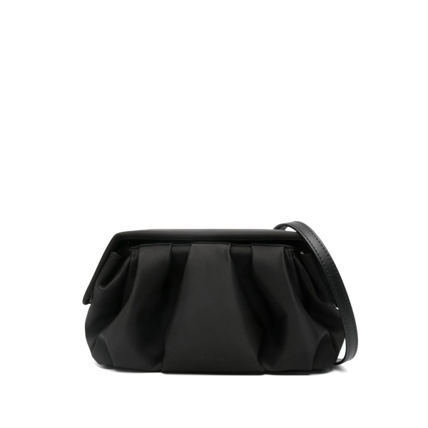 gathered clutch bag