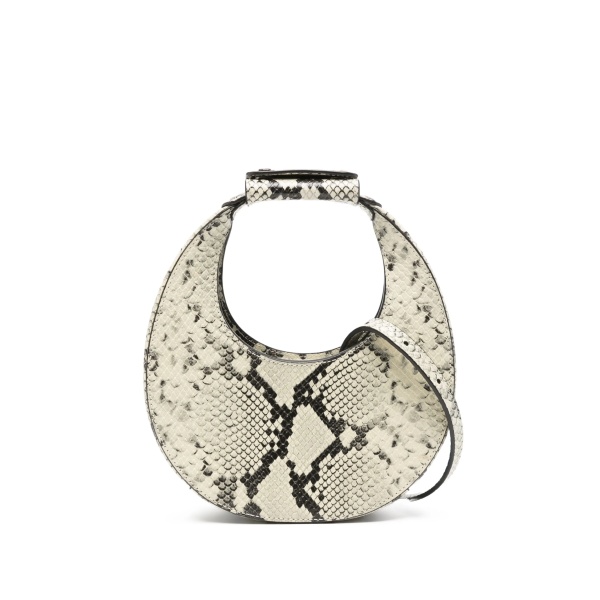Goodnight Moon snakeskin top-handle tote bag