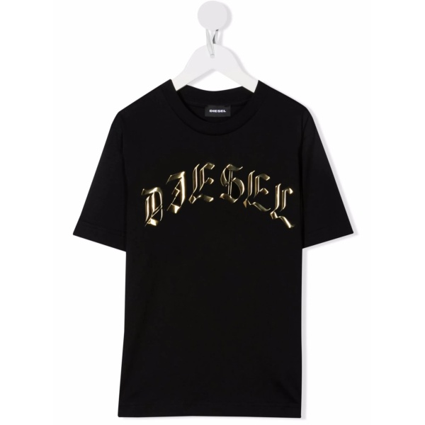 gothic logo-print T-shirt