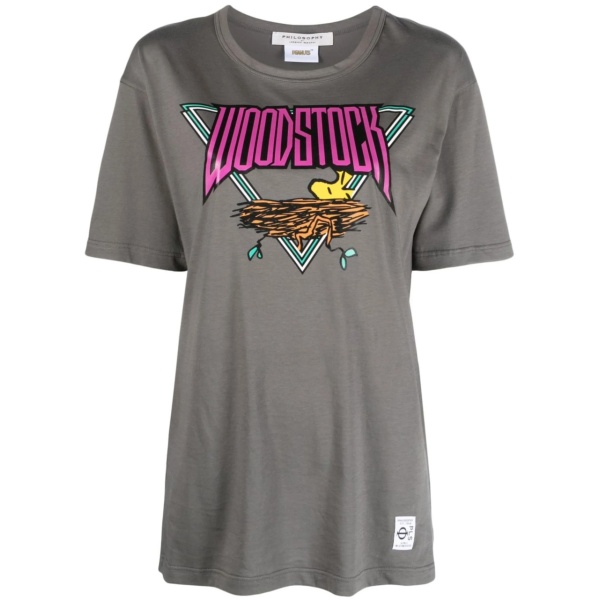 graphic-print cotton T-shirt