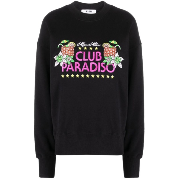 graphic-print sweatshirt