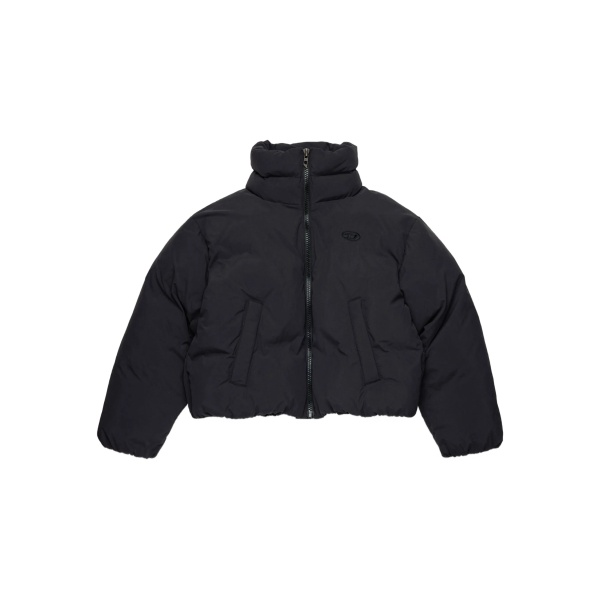 high-neck padded jacket