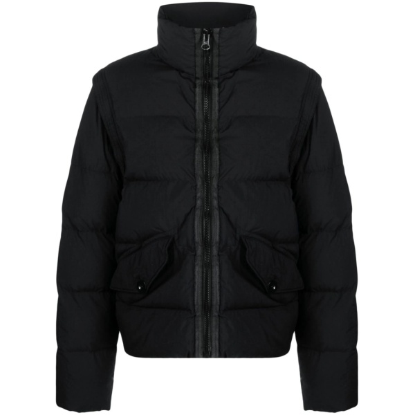 high-neck padded jacket