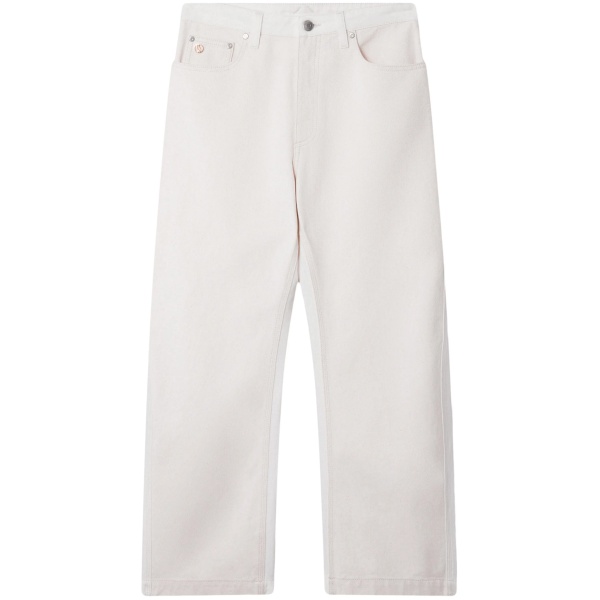 high-waist cropped jeans