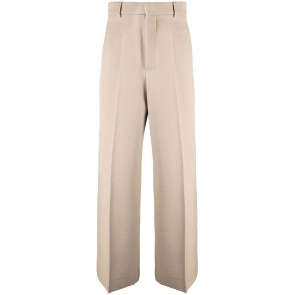 high-waisted palazzo pants