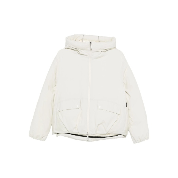 hooded padded jacket